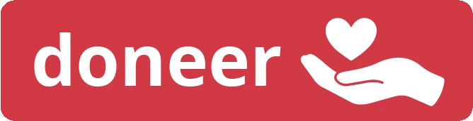 Foto met daarop 'Doneer nu'